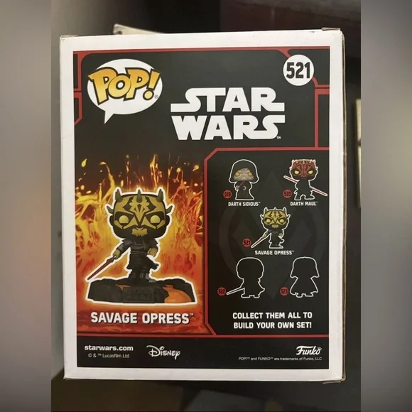 Funko Star Wars Savage Opress #521 GameStop Exclusive - Picture 4 of 7